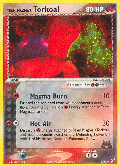 Team Magma's Torkoal (12/95) [EX: Team Magma vs Team Aqua] | Tables and Towers