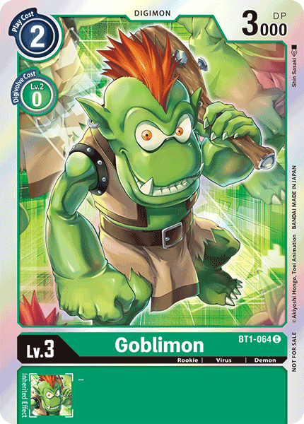 Goblimon [BT1-064] (Event Pack) [Release Special Booster Ver.1.0 Promos] | Tables and Towers