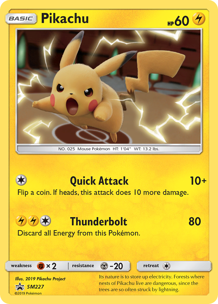 Pikachu (SM227) [Sun & Moon: Black Star Promos] | Tables and Towers