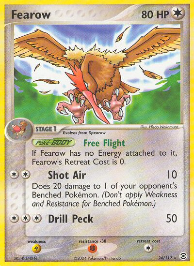 Fearow (24/112) [EX: FireRed & LeafGreen] | Tables and Towers