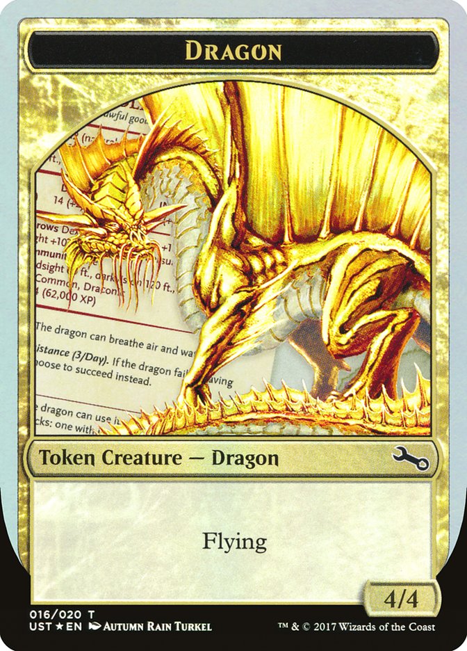 Dragon Token [Unstable Tokens] | Tables and Towers