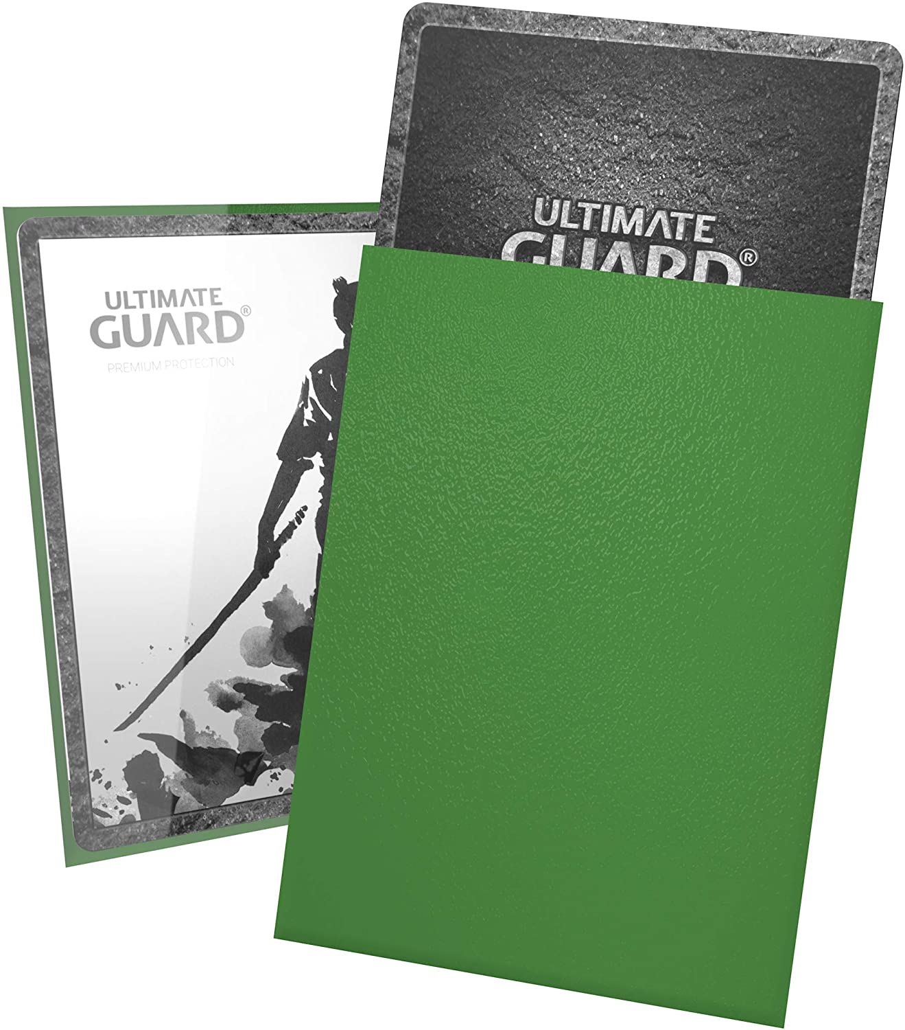 Ultimate Guard Katana Green Sleeves 100 count | Tables and Towers