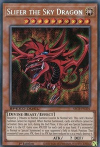 Slifer the Sky Dragon [SBCB-EN201] Secret Rare | Tables and Towers