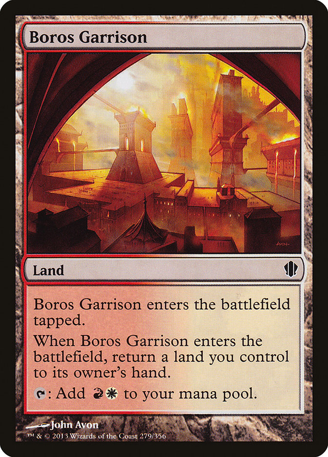 Boros Garrison [Commander 2013] | Tables and Towers