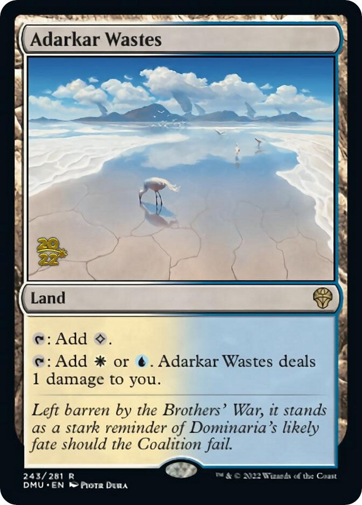 Adarkar Wastes [Dominaria United Prerelease Promos] | Tables and Towers