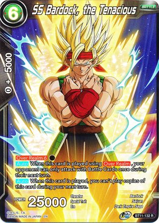 SS Bardock, the Tenacious (BT11-132) [Vermilion Bloodline 2nd Edition] | Tables and Towers