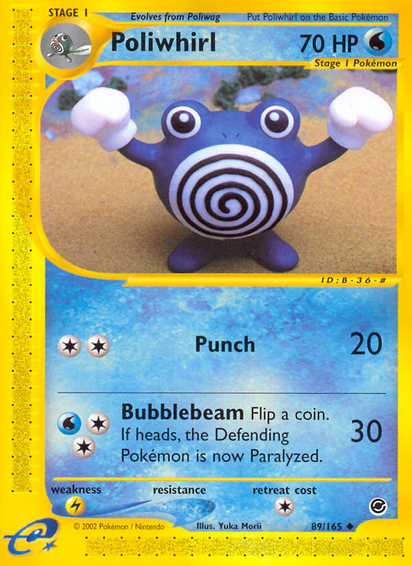 Poliwhirl (89/165) [Expedition: Base Set] | Tables and Towers