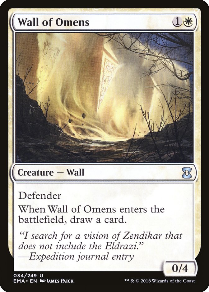 Wall of Omens [Eternal Masters] | Tables and Towers