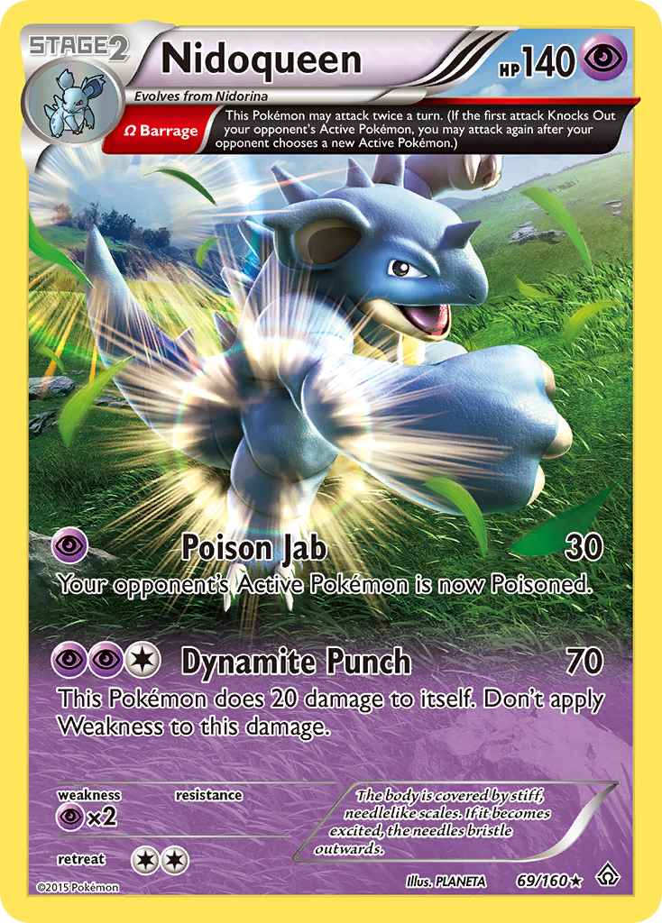 Nidoqueen (69/160) [XY: Primal Clash] | Tables and Towers