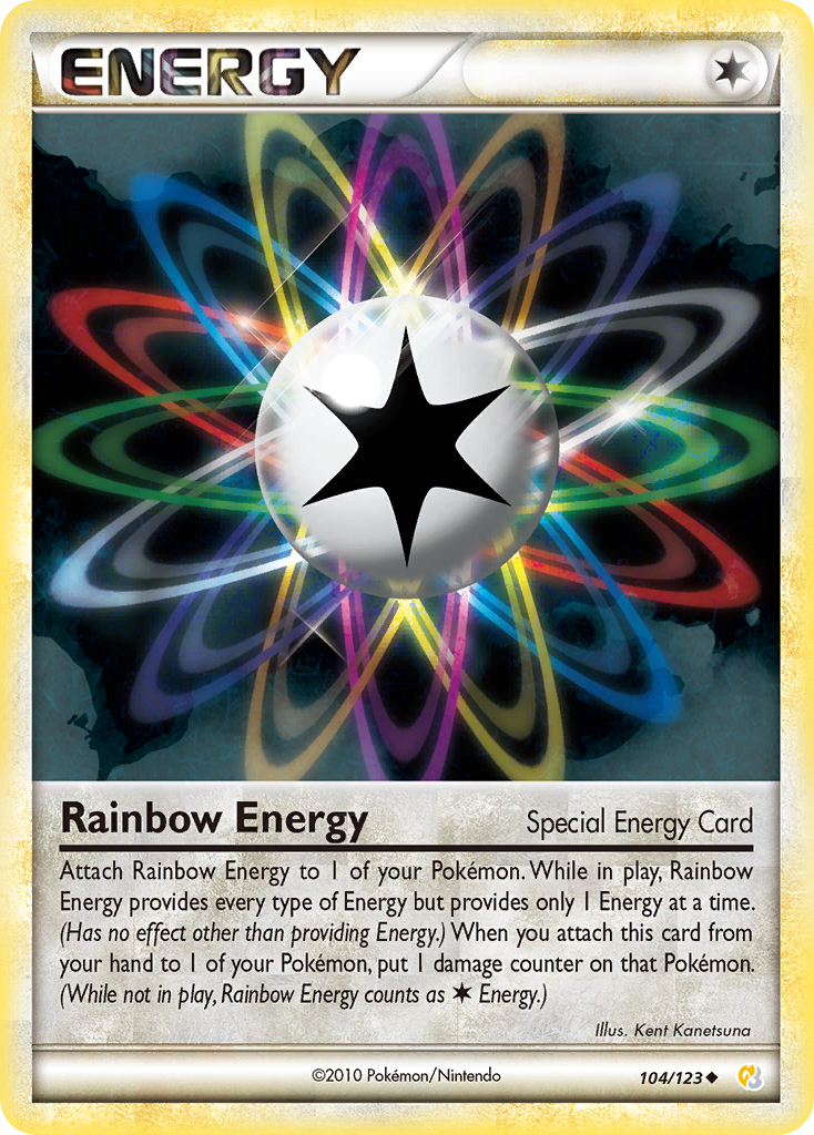 Rainbow Energy (104/123) [HeartGold & SoulSilver: Base Set] | Tables and Towers