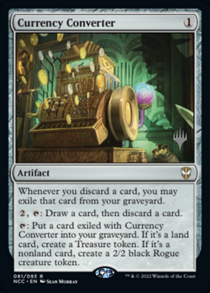 Currency Converter (Promo Pack) [Streets of New Capenna Commander Promos] | Tables and Towers