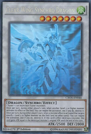 Clear Wing Synchro Dragon (Ghost Rare) [CROS-EN046] Ghost Rare | Tables and Towers