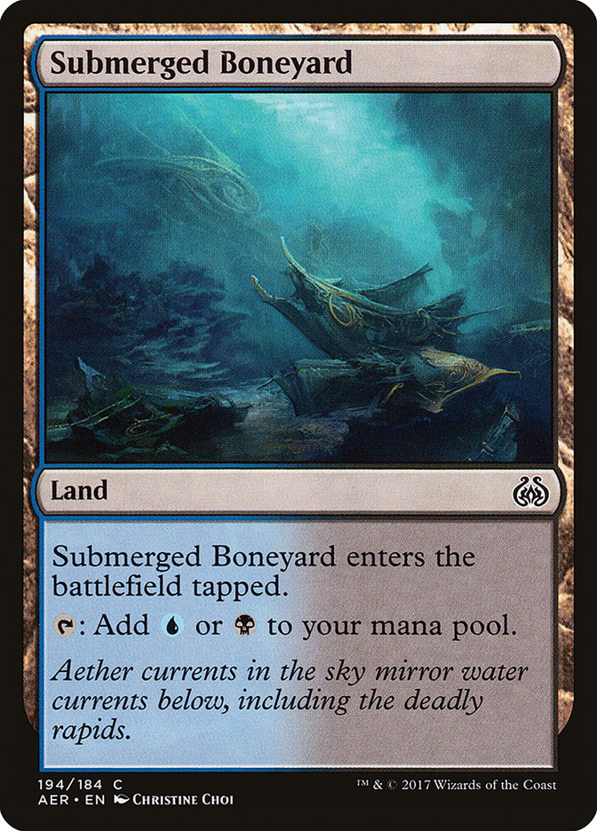 Submerged Boneyard [Aether Revolt] | Tables and Towers