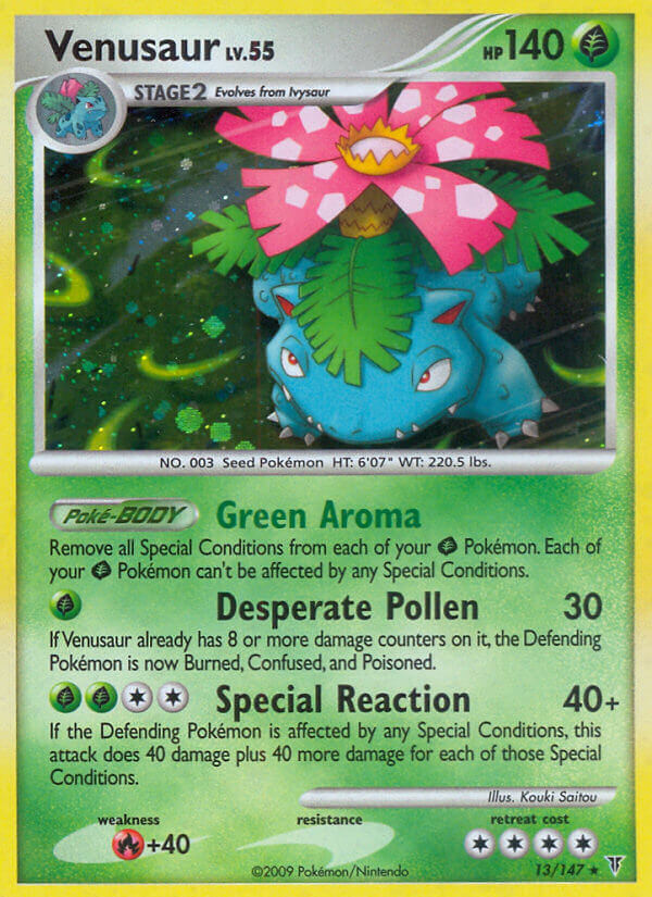 Venusaur (13/147) (Theme Deck Exclusive) [Platinum: Supreme Victors] | Tables and Towers