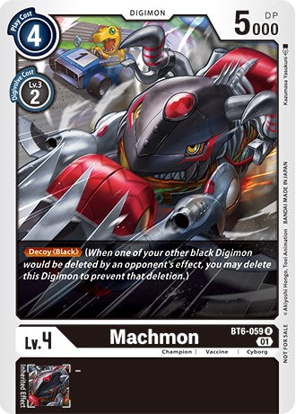 Machmon [BT6-059] (Revision Pack 2021) [Double Diamond Promos] | Tables and Towers