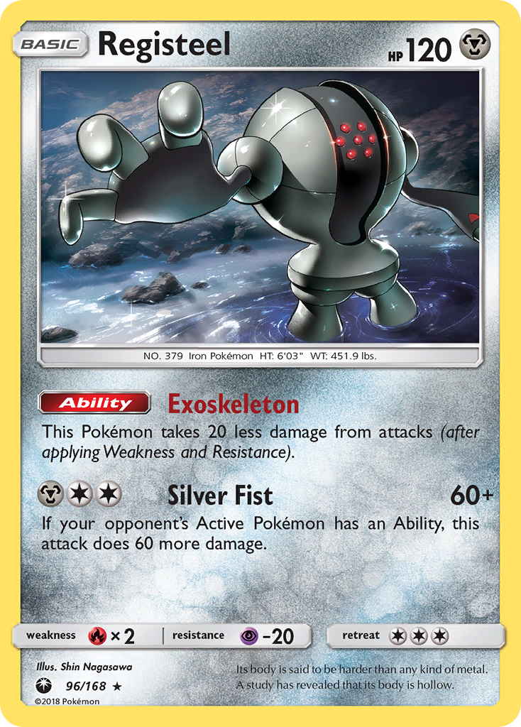 Registeel (96/168) [Sun & Moon: Celestial Storm] | Tables and Towers