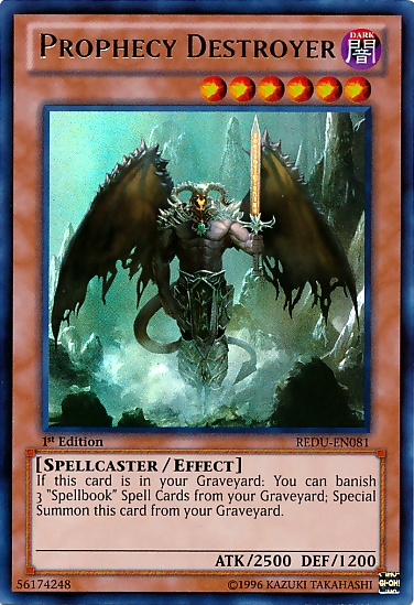 Prophecy Destroyer [REDU-EN081] Ultra Rare | Tables and Towers