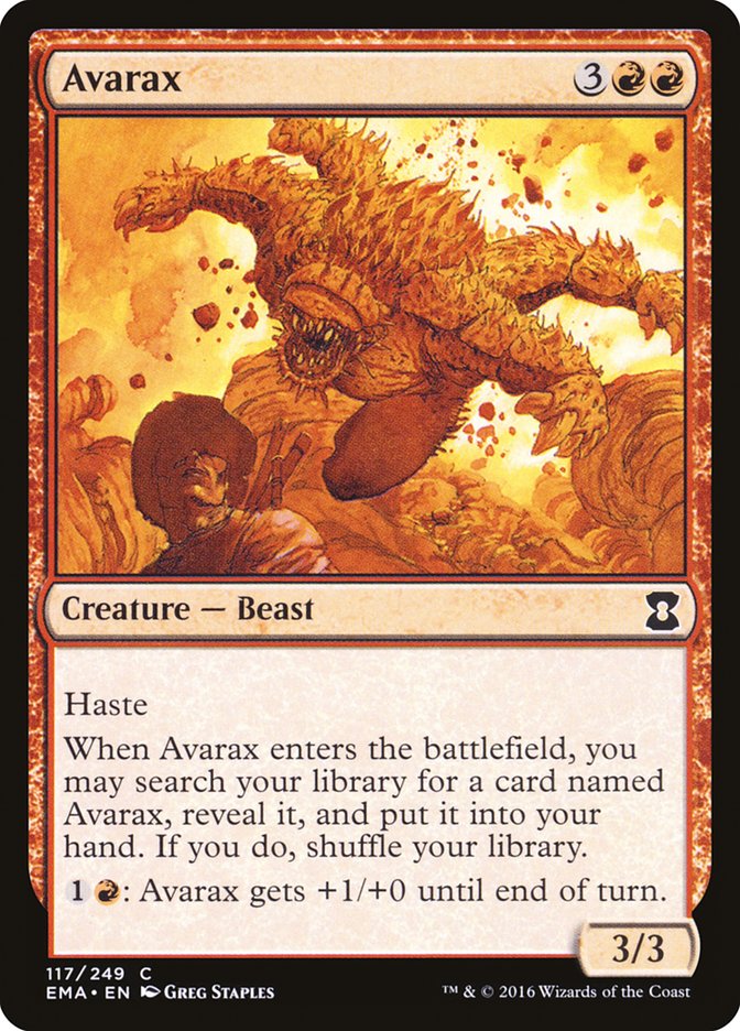 Avarax [Eternal Masters] | Tables and Towers