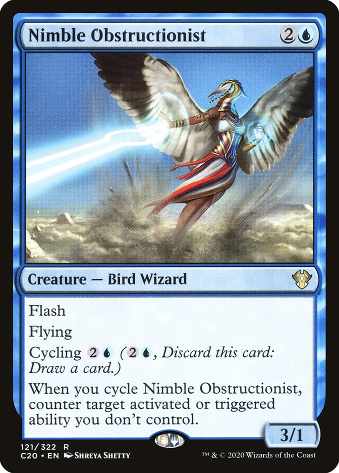 Nimble Obstructionist [Commander 2020] | Tables and Towers
