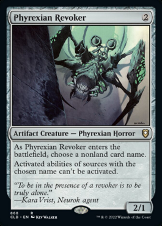 Phyrexian Revoker [Commander Legends: Battle for Baldur's Gate] | Tables and Towers
