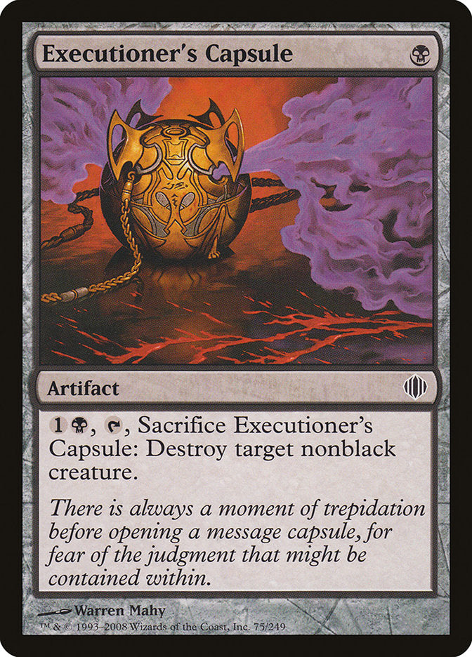 Executioner's Capsule [Shards of Alara] | Tables and Towers