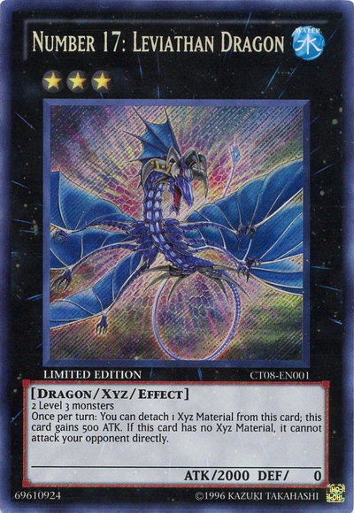 Number 17: Leviathan Dragon [CT08-EN001] Secret Rare | Tables and Towers