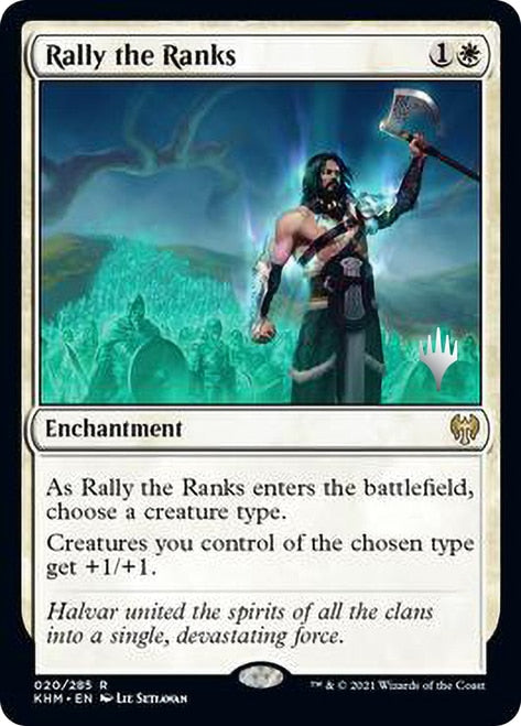 Rally the Ranks (Promo Pack) [Kaldheim Promos] | Tables and Towers