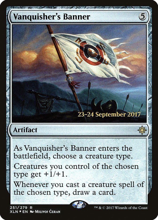 Vanquisher's Banner [Ixalan Prerelease Promos] | Tables and Towers