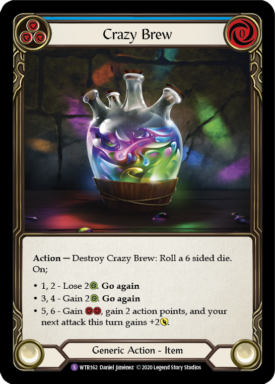 Crazy Brew [U-WTR162] (Welcome to Rathe Unlimited)  Unlimited Rainbow Foil | Tables and Towers