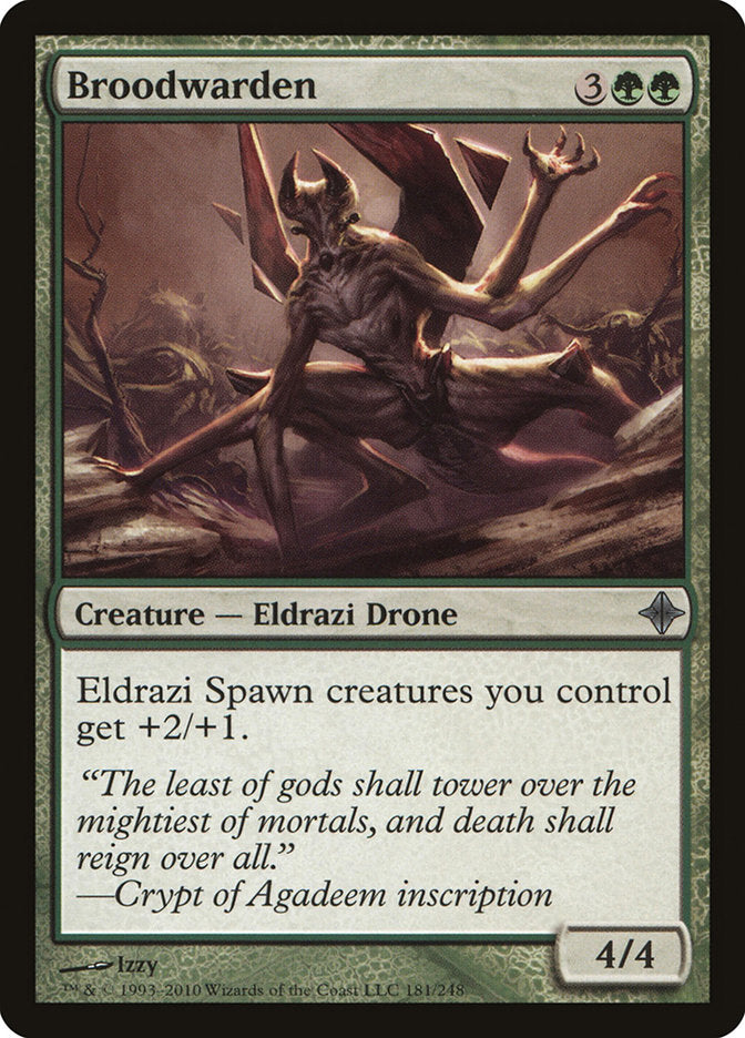 Broodwarden [Rise of the Eldrazi] | Tables and Towers