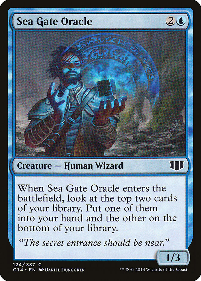 Sea Gate Oracle [Commander 2014] | Tables and Towers