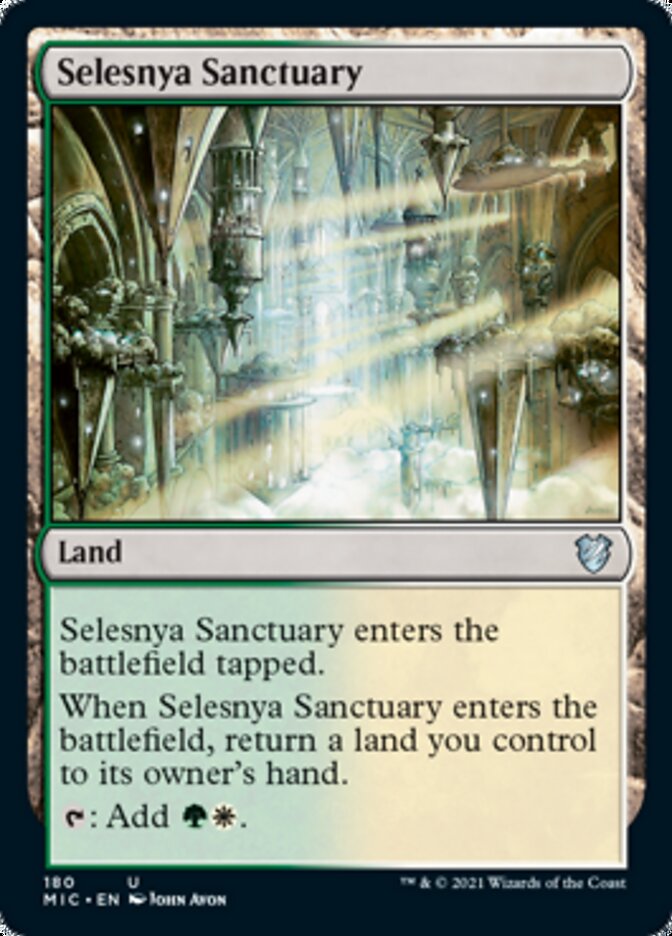 Selesnya Sanctuary [Innistrad: Midnight Hunt Commander] | Tables and Towers