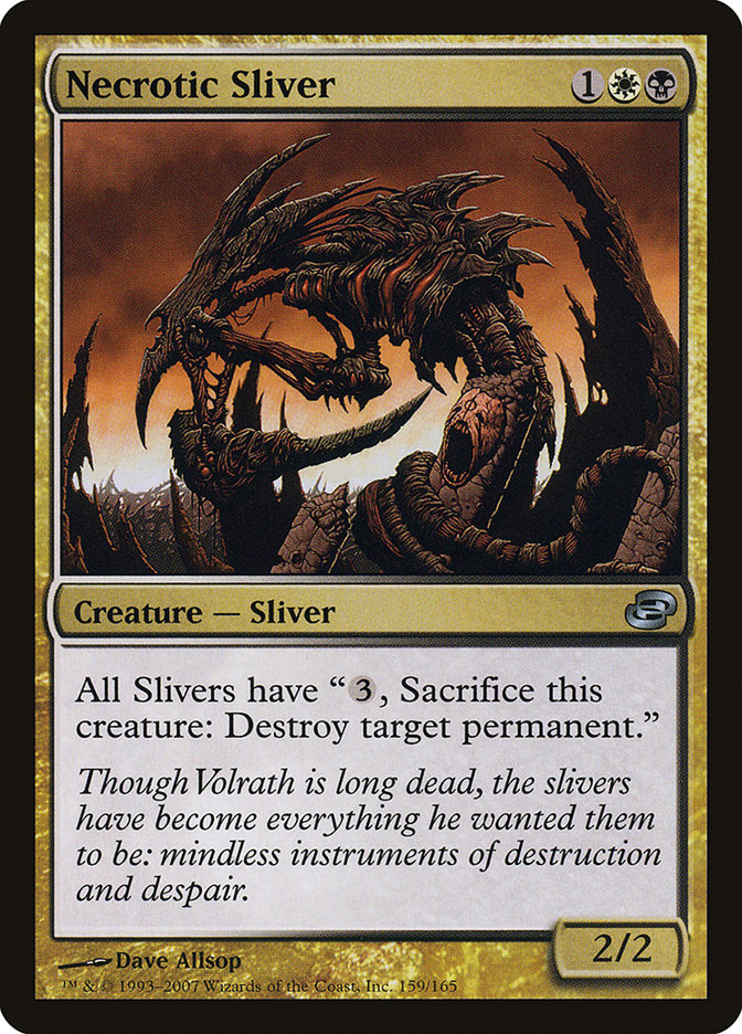 Necrotic Sliver [Planar Chaos] | Tables and Towers