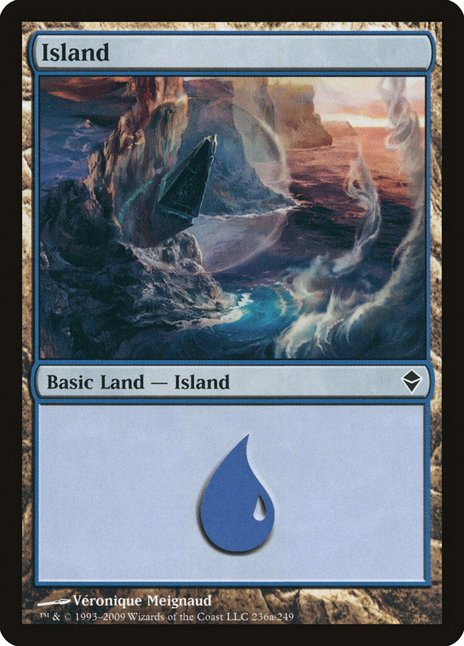 Island (236a) [Zendikar] | Tables and Towers