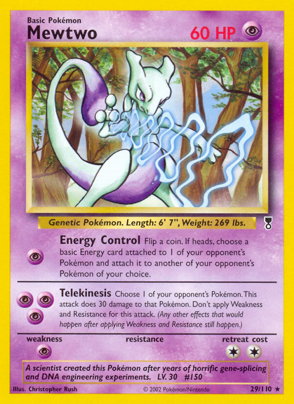 Mewtwo (29/110) [Legendary Collection] | Tables and Towers