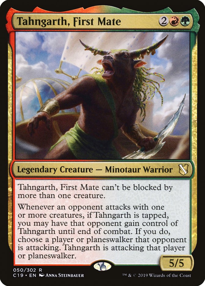 Tahngarth, First Mate [Commander 2019] | Tables and Towers