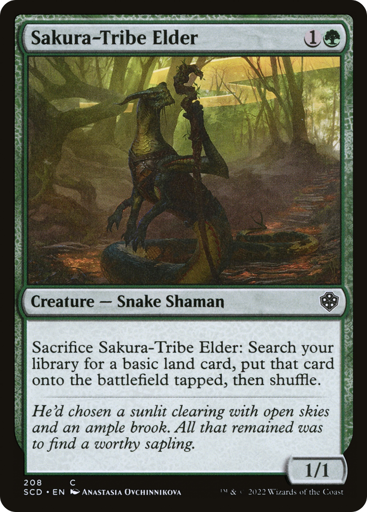 Sakura-Tribe Elder [Starter Commander Decks] | Tables and Towers