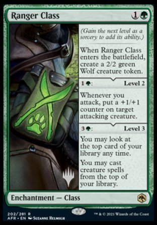 Ranger Class (Promo Pack) [Dungeons & Dragons: Adventures in the Forgotten Realms Promos] | Tables and Towers