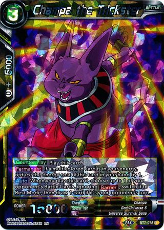 Champa the Trickster (BT7-078) [Assault of the Saiyans] | Tables and Towers