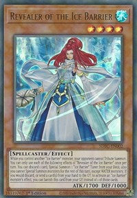 Revealer of the Ice Barrier [SDFC-EN002] Ultra Rare | Tables and Towers