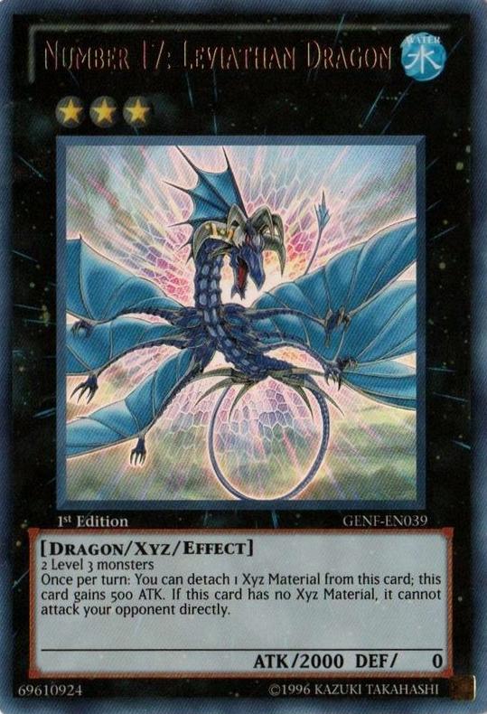 Number 17: Leviathan Dragon [GENF-EN039] Ultra Rare | Tables and Towers