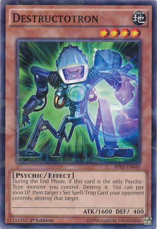 Destructotron [BP03-EN049] Shatterfoil Rare | Tables and Towers