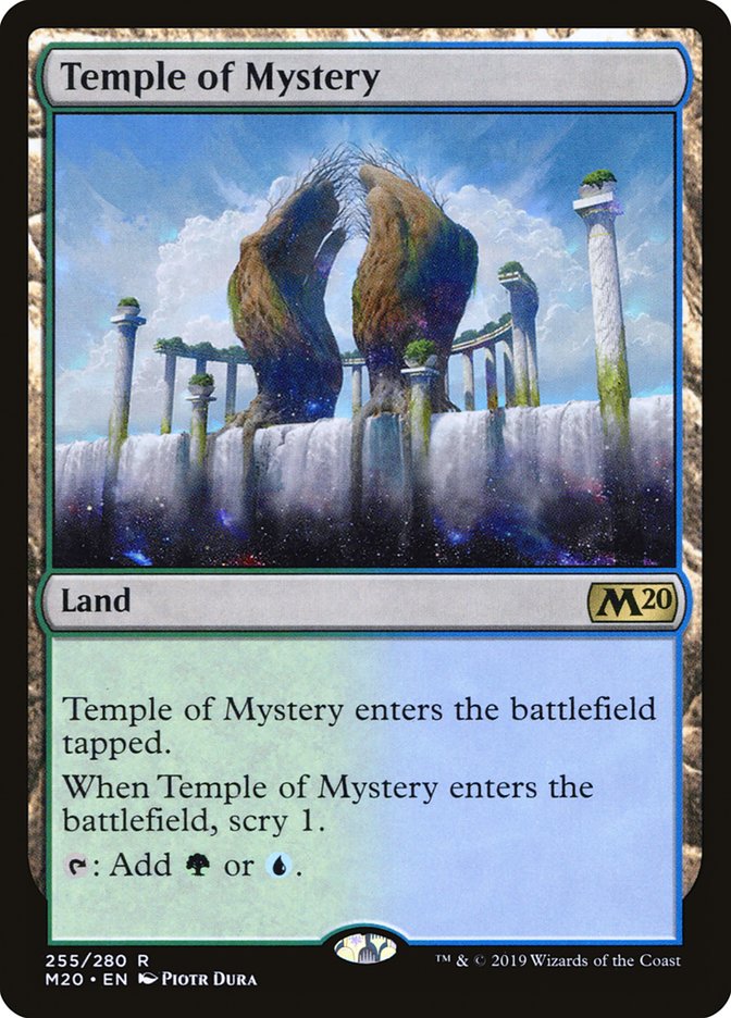 Temple of Mystery [Core Set 2020] | Tables and Towers