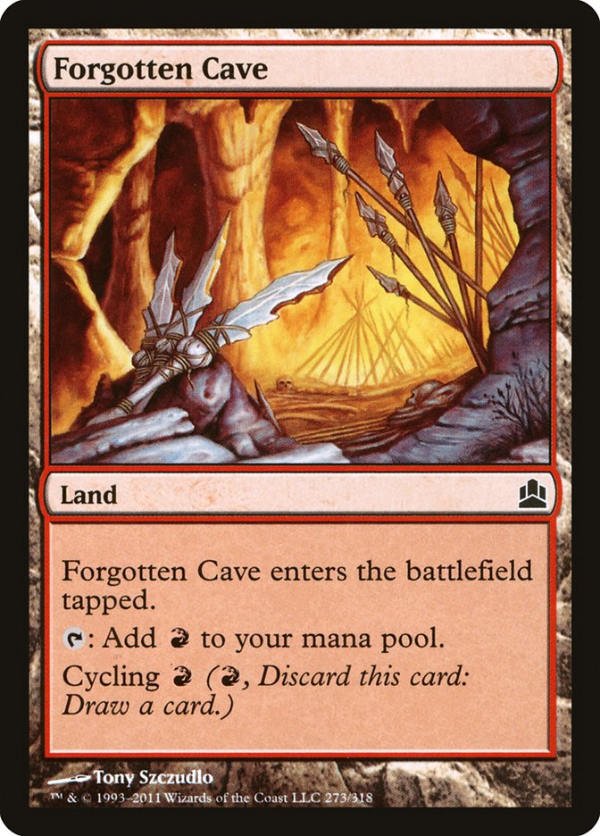 Forgotten Cave [Commander 2011] | Tables and Towers