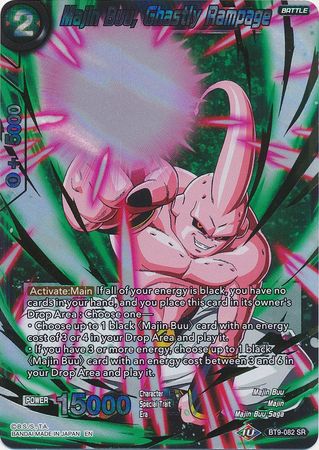 Majin Buu, Ghastly Rampage (BT9-082) [Universal Onslaught] | Tables and Towers