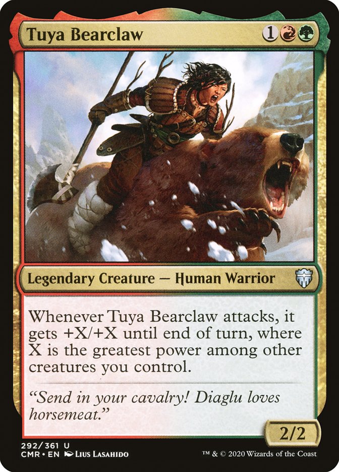 Tuya Bearclaw [Commander Legends] | Tables and Towers