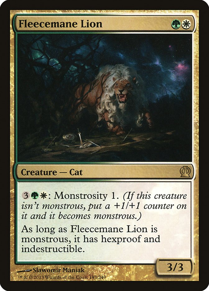 Fleecemane Lion [Theros] | Tables and Towers