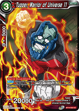 Tupper, Warrior of Universe 11 (BT14-022) [Cross Spirits] | Tables and Towers