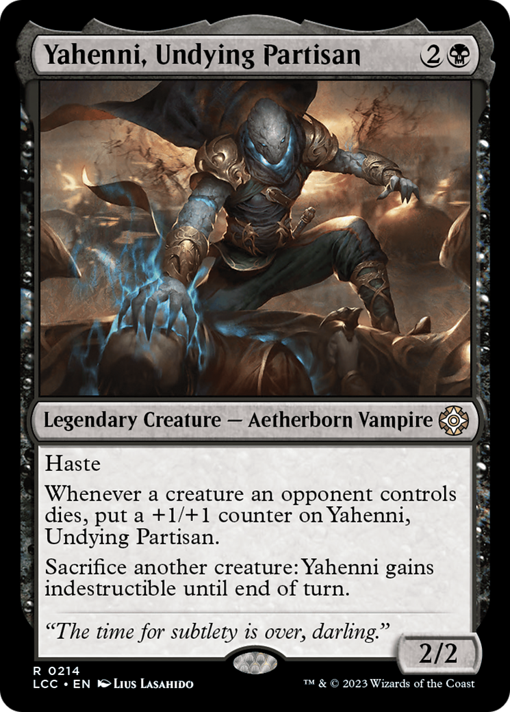 Yahenni, Undying Partisan [The Lost Caverns of Ixalan Commander] | Tables and Towers