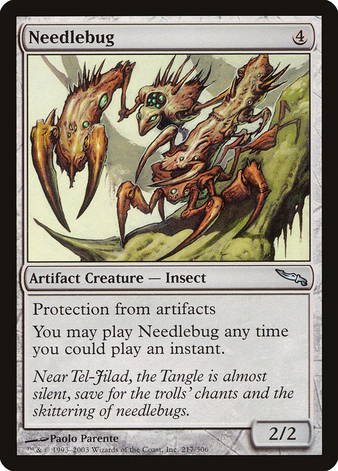 Needlebug [Mirrodin] | Tables and Towers